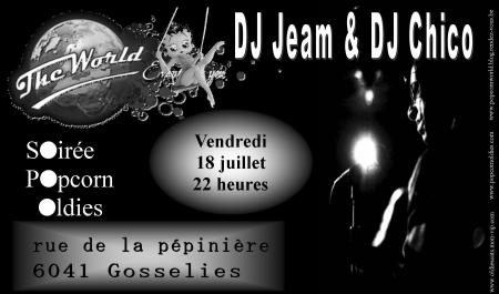 Soirée Oldies le 18 juillet au World
