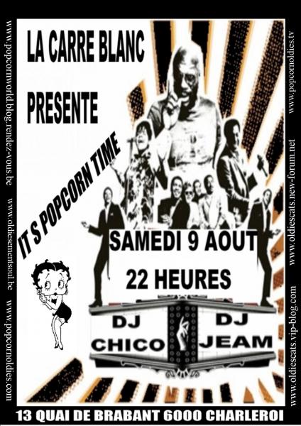 Le Carré Blanc le samedi 9 août