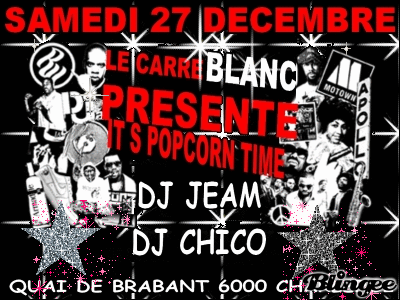 Soirée Oldies le 27 décembre au Carré Blanc